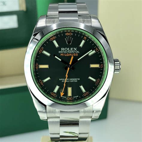 milgauss green rolex price|rolex milgauss gv price.